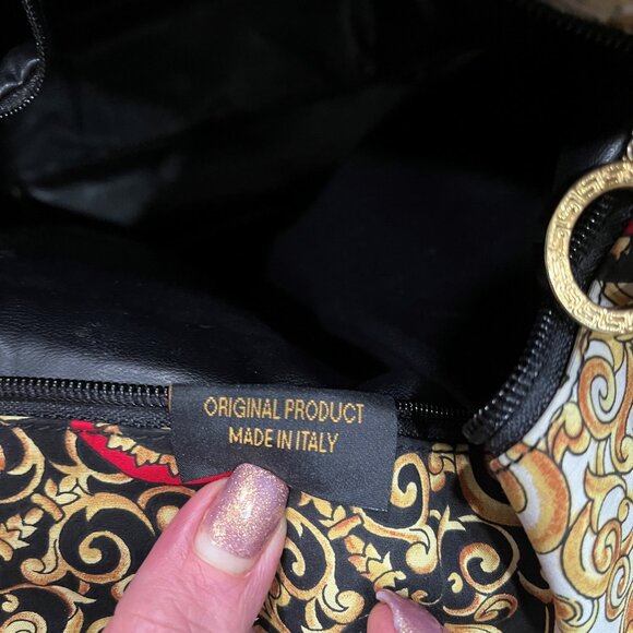 Versace Bag, Authentic. Poshmark says it's consistent with brand standards. - Picture 7 of 7